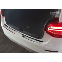 Накладка на задний бампер (полированная) Audi Q2 (2016-)